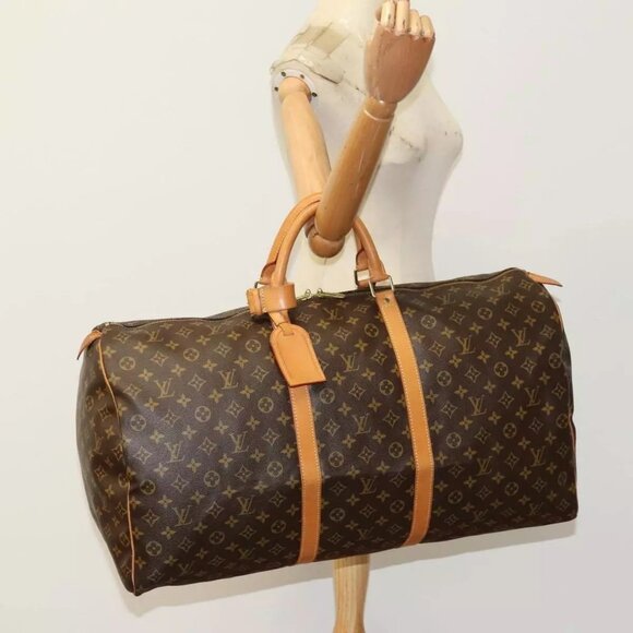 LOUIS VUITTON Monogram Keepall 60 Boston Bag - Picture 5 of 14